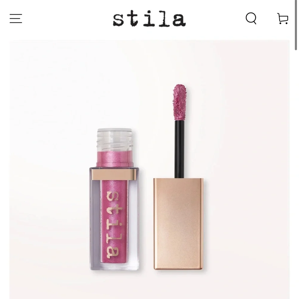 New! stila shimmer and glow liquid eye shadow in “daring”